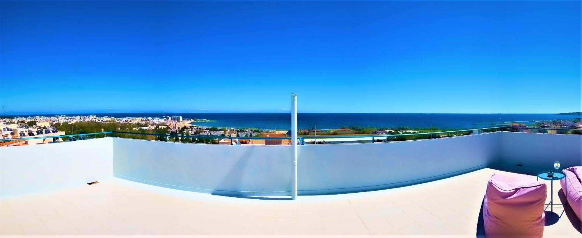Groovy & Cozy Apt With Private Seaview Rooftop Terrace Rhodes City Ngoại thất bức ảnh