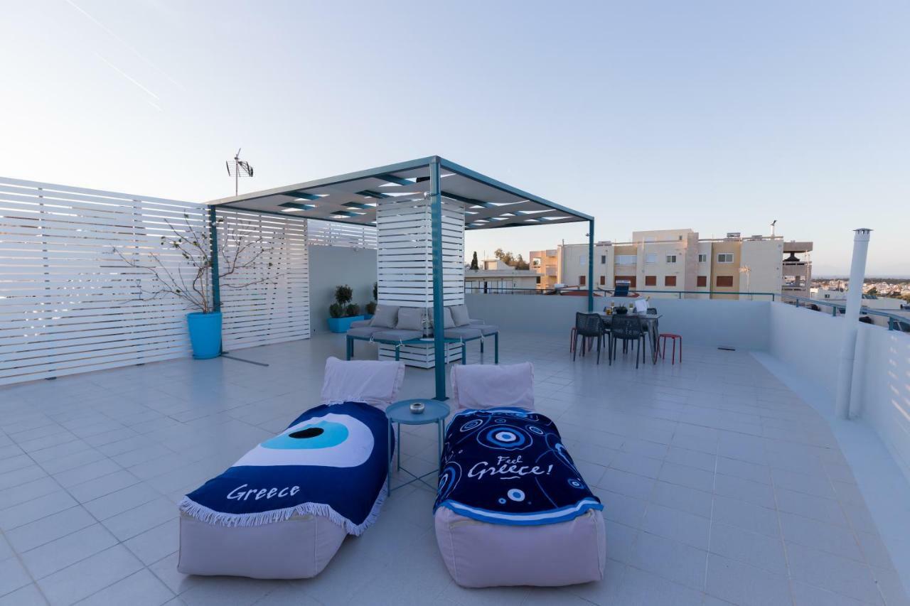 Groovy & Cozy Apt With Private Seaview Rooftop Terrace Rhodes City Ngoại thất bức ảnh