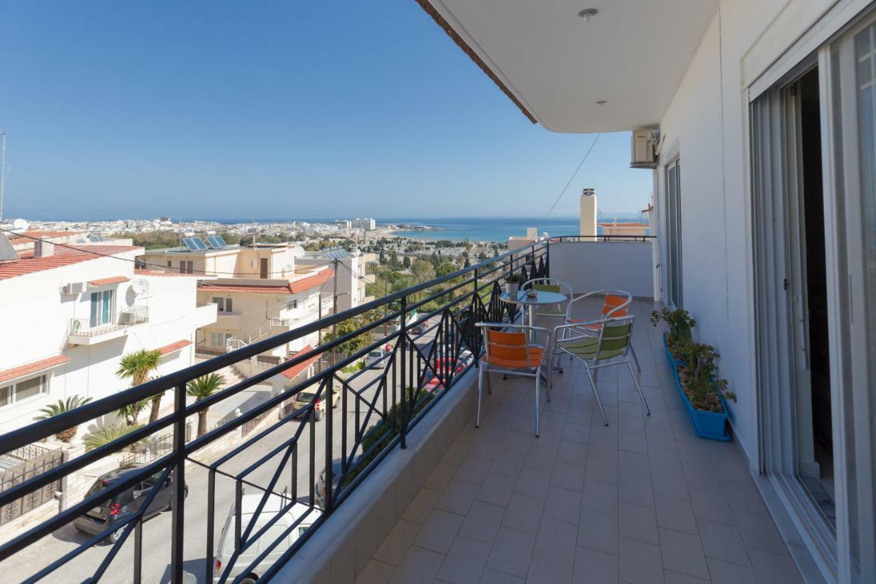 Groovy & Cozy Apt With Private Seaview Rooftop Terrace Rhodes City Ngoại thất bức ảnh