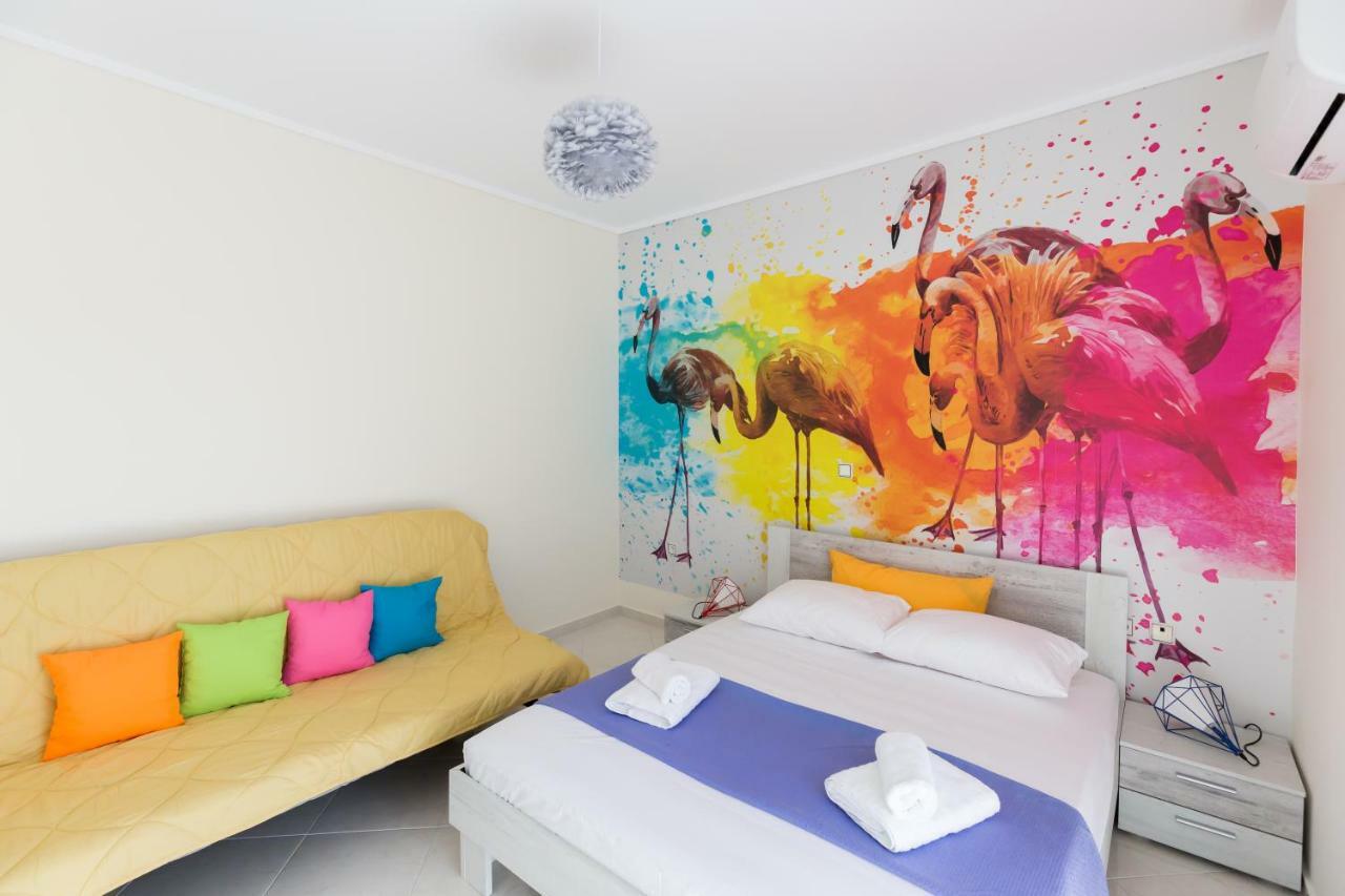 Groovy & Cozy Apt With Private Seaview Rooftop Terrace Rhodes City Ngoại thất bức ảnh